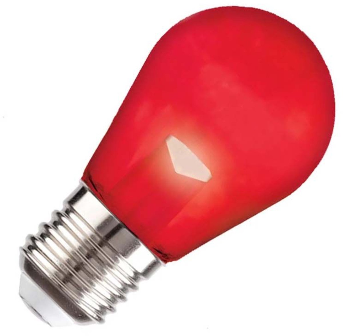 Lighto | LED filament | Grote fitting E27 | Rood | Kogellamp | 45mm | 2W | Dimbaar | Geschikt voor prikkabel