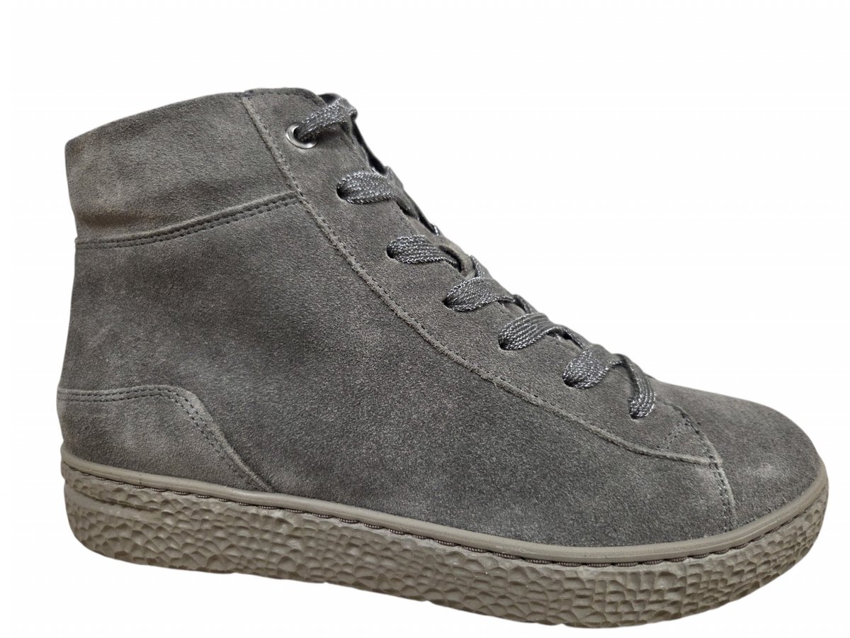 Hartjes 172.1404/30 70.00 Veterschoenen Groen Suede Dames Breedtemaat H - Groen - 38