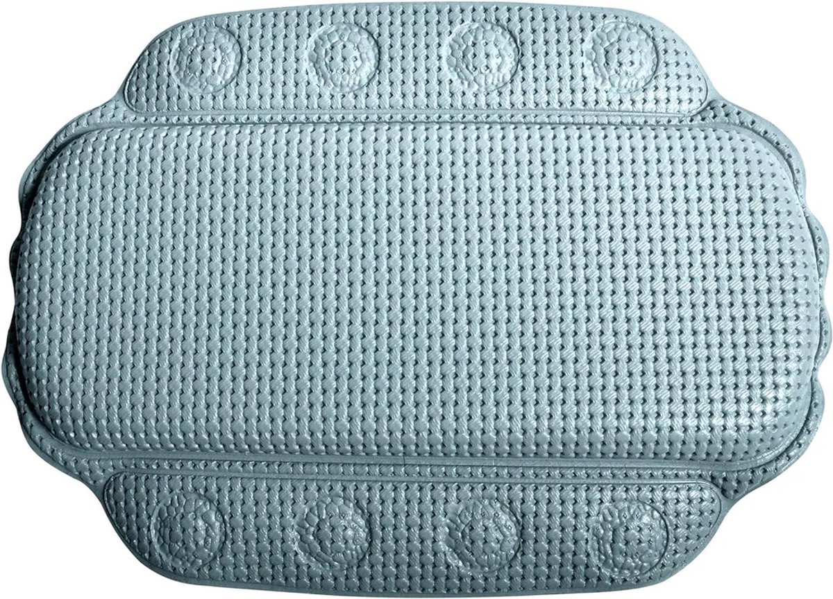 PVC badmat 32x23 cm grijs