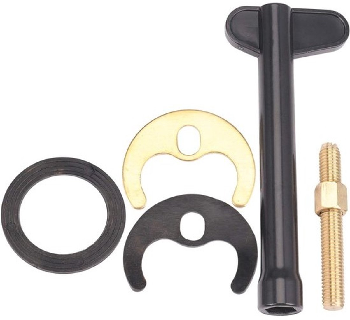Kraan Bevestigingsset - Montagekit Kraanonderdelen - Wastafel Reparatie - M8 Bouten - 12 x 11 x 2 cm - null