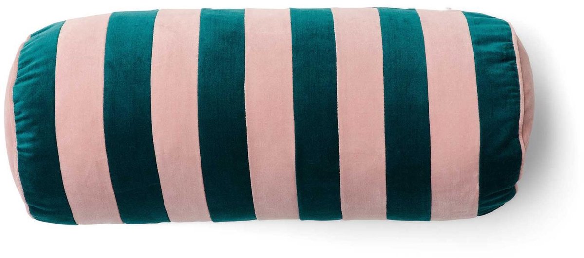 Essenza Bell Rolkussen Dark teal - 22x50 cm