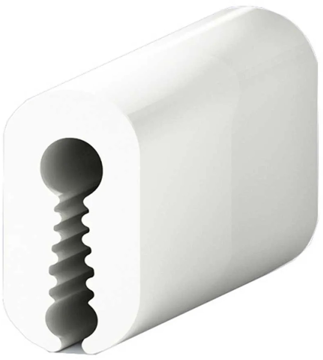 Tessilmare Profiel Voltooien 20 M Transparant 3-5 mm