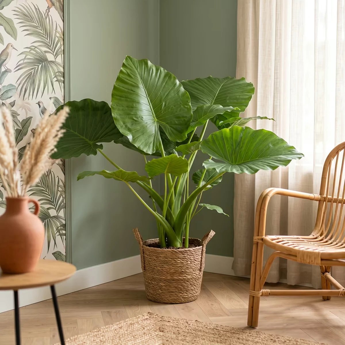 Alocasia Gageana California (Olifantsoor) - Ø21cm - 80cm