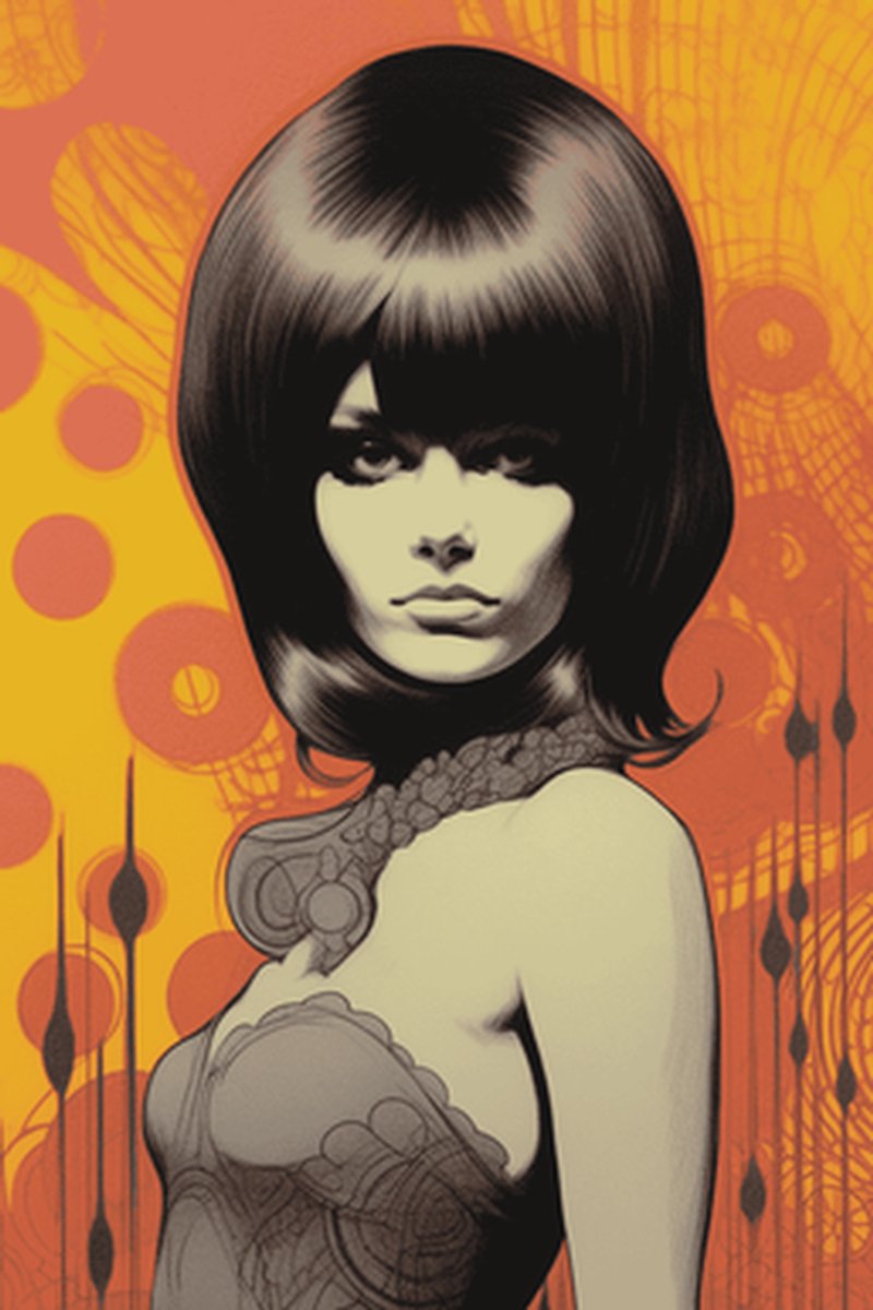 Seventies Poster - 70s - Oldschool - Vintage - Vintage - posters - formaat 70x100cm - L414