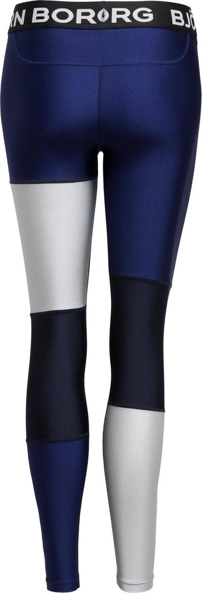 Bjorn Borg BLOCKED TIGHTS CENDA Dames Sportlegging - Donker blauw - Maat 36 — afbeelding 2