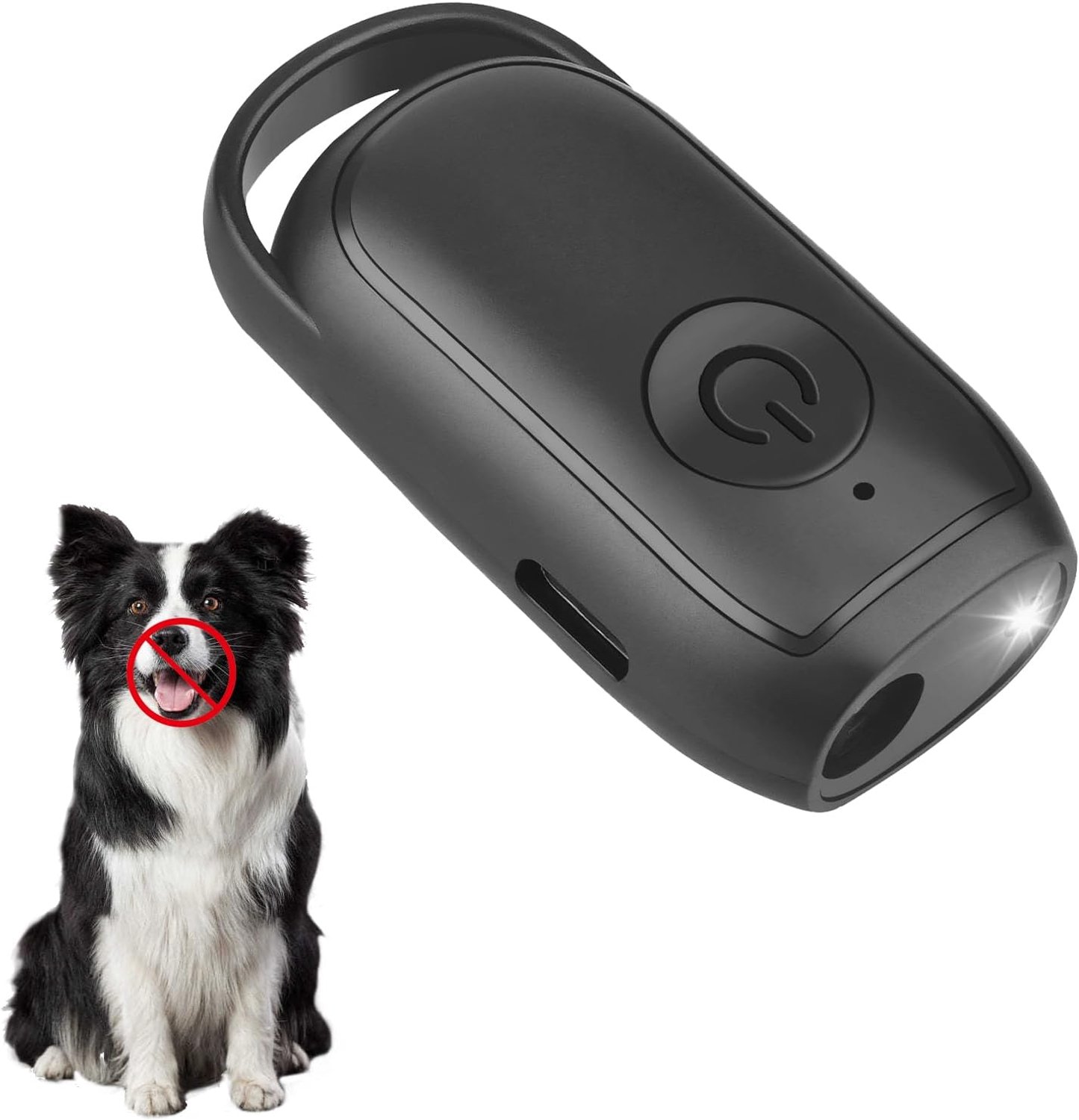 Anti-blaf apparaat voor honden, automatisch, draagbaar, met zaklamp, LED