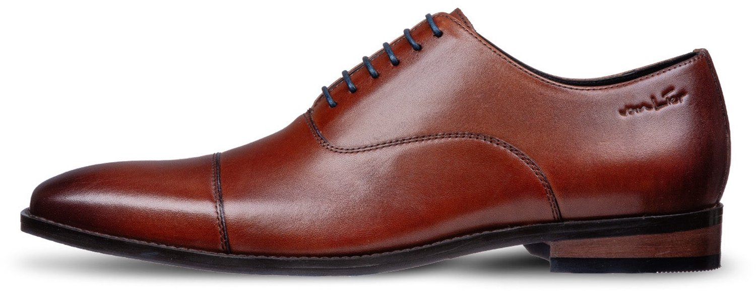 VANLIER - Heren Schoenen - Bruin - Maat 46