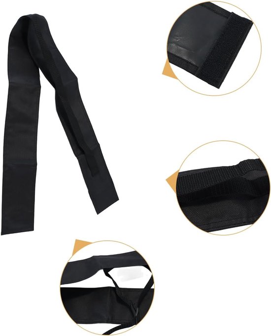 Biljartkeu tas 3/4 - nylon - lichte en robuuste draagtas - beschermt tegen vuil en krassen - m-winkel — afbeelding 3
