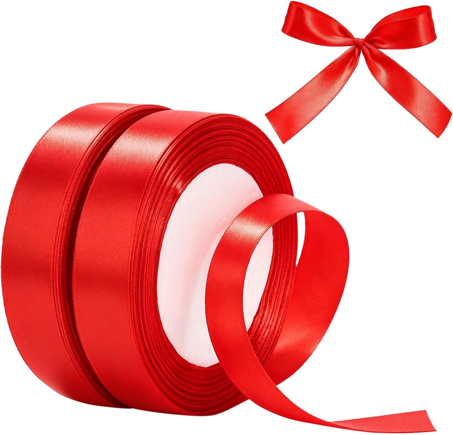 Lint 22 x 20 mm, 2 rollen, rood