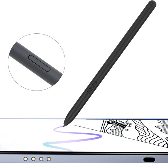 Stylus Pen Vervanging - Geschikt voor Tab S6 Lite 10.4in - Natuurlijke Greep - Drukgevoeligheid - Duurzaam Plastic - Voor Aantekeningen en Tekenen - Tekenpen — afbeelding 3
