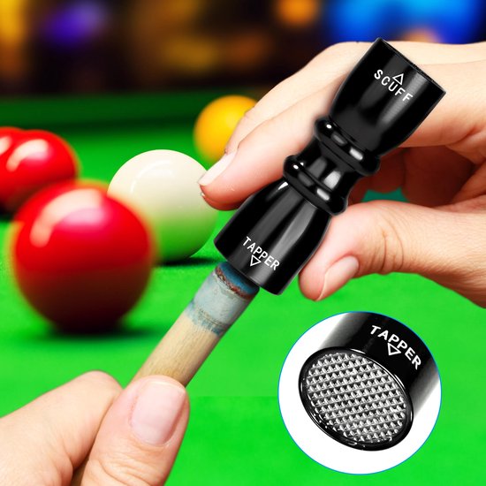 3-in-1 Snooker Cue Tool voor Onderhoud en Reparatie van Keu — afbeelding 4