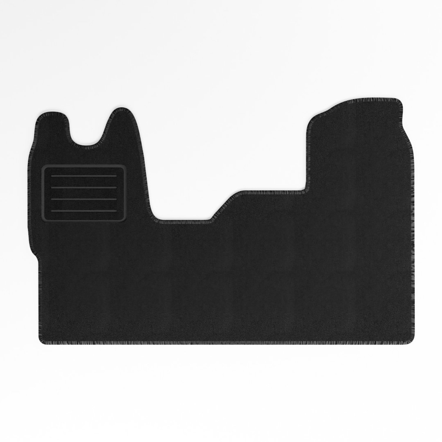 Mats4all | Naaldvilt automatten passend voor Ford Transit 3 doorlopende voormat 2006-2013 | Antislip | Met versterking | 4-delig | Automatten | Mattenset