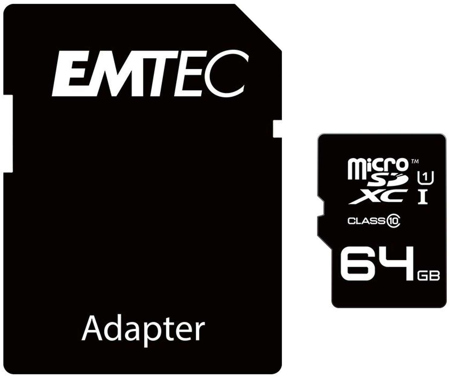 64GB SDXC Class 10 Geheugenkaart met Adapter