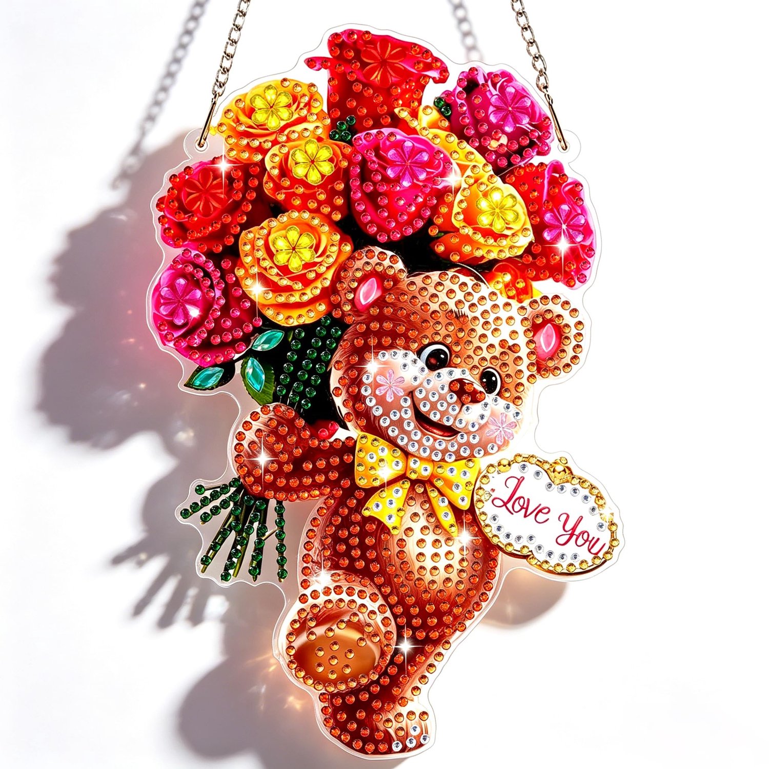 Dieren Diamant Schilderen Kit - Hangend Ornament met Ketting