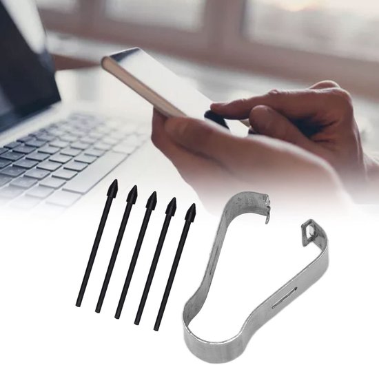 Penpuntset Vervanging - Styluspunten - Nauwkeurig - Krasbestendig - 5 Stuks - Compatibel met Galaxy Tab/S6/S7/Note20 — afbeelding 3