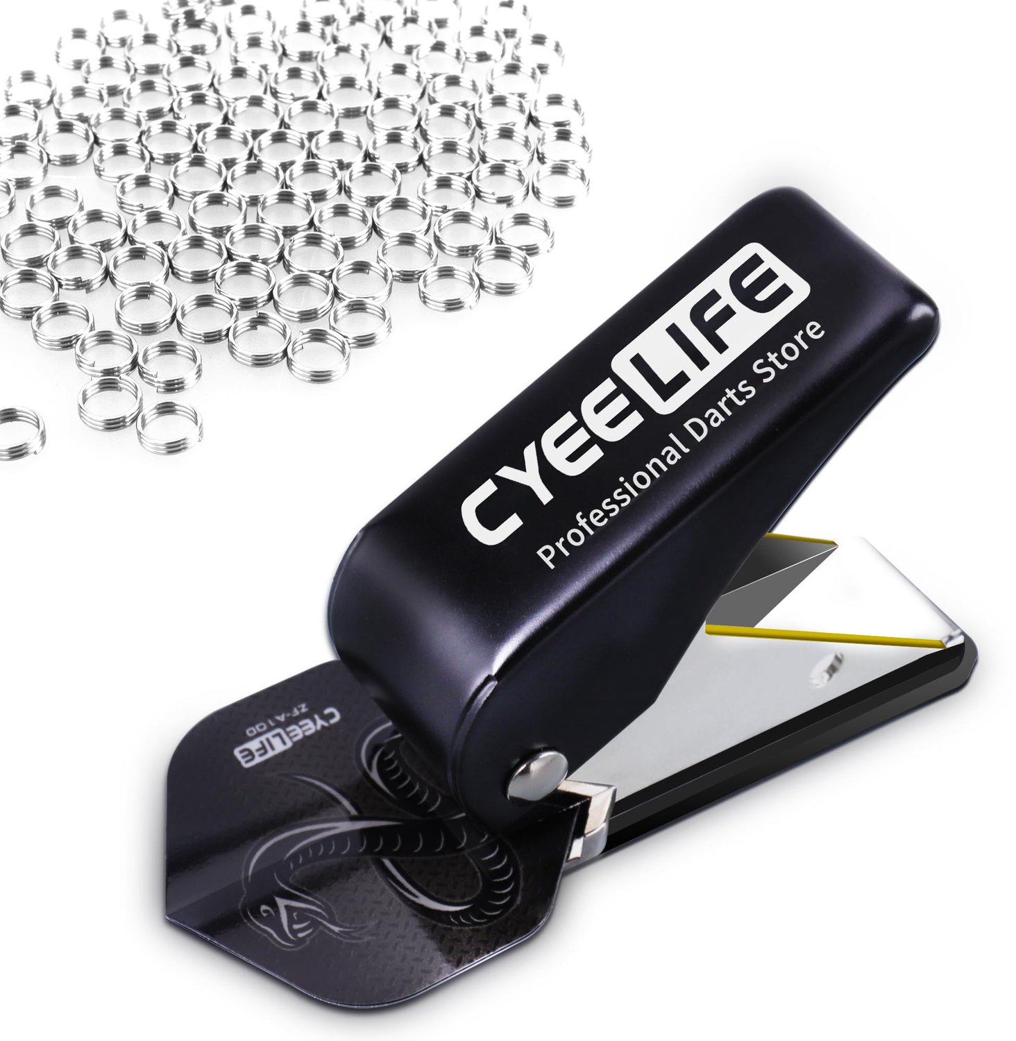 Dart Flight Perforator met 100 Metalen O-Ringen