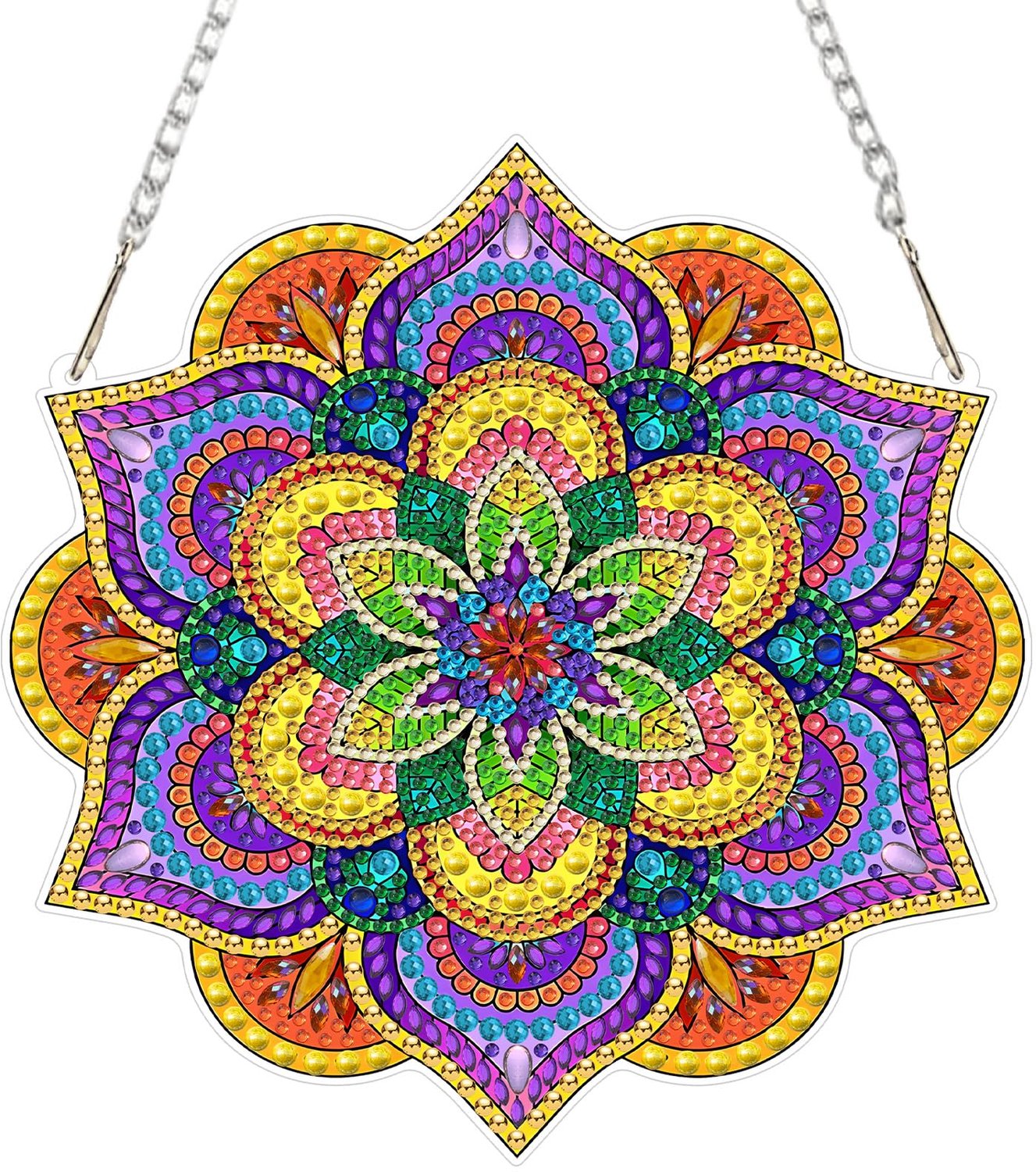 Diamant Schilderen Set - Mandala Design - 20x20cm