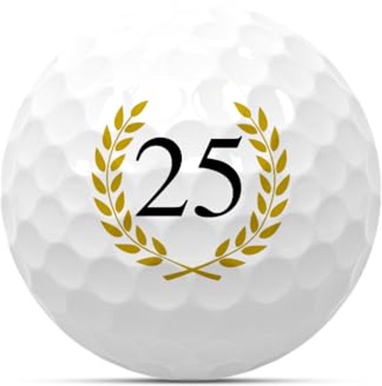 Golfballen Set van 3 - Gegraveerde Verjaardagsnummers — afbeelding 2