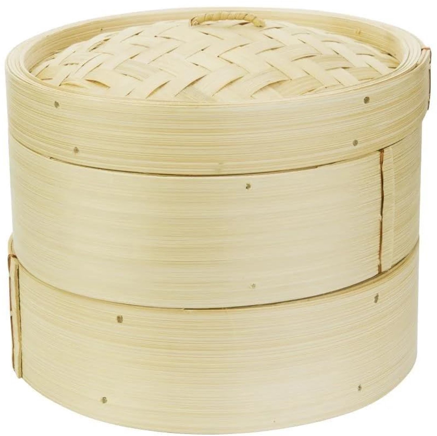 Bamboo Stoommandje met 8 inch Diameter, Traditionele Kookmethode
