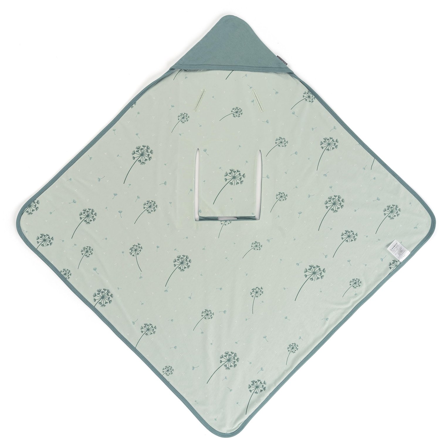 Baby Wrap Blanket - 100% Katoen Mintgroen 80 x 80 cm