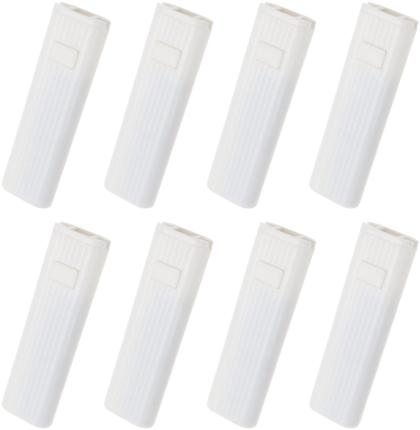 8 Stuks Cord Weight Vervangingen voor Verticale Jaloezieën, Wit Plastic