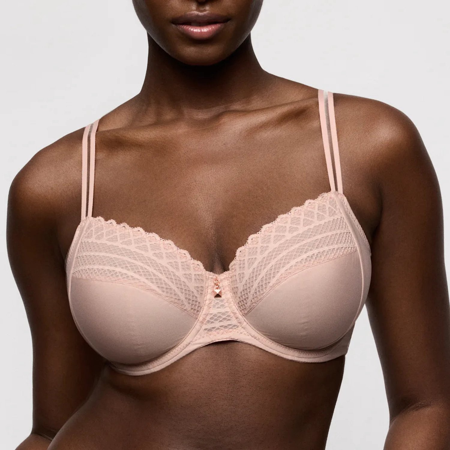 PrimaDonna Twist Twist Side Volle Cup Beugel Bh 0142570 Powder Rose - maat EU 75B / FR Huid