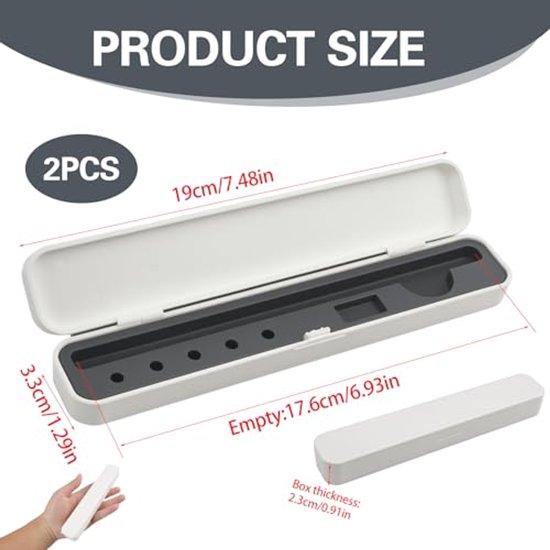 Opberghoes voor digitale stylus - Hard shell - Compact en veilig — afbeelding 2
