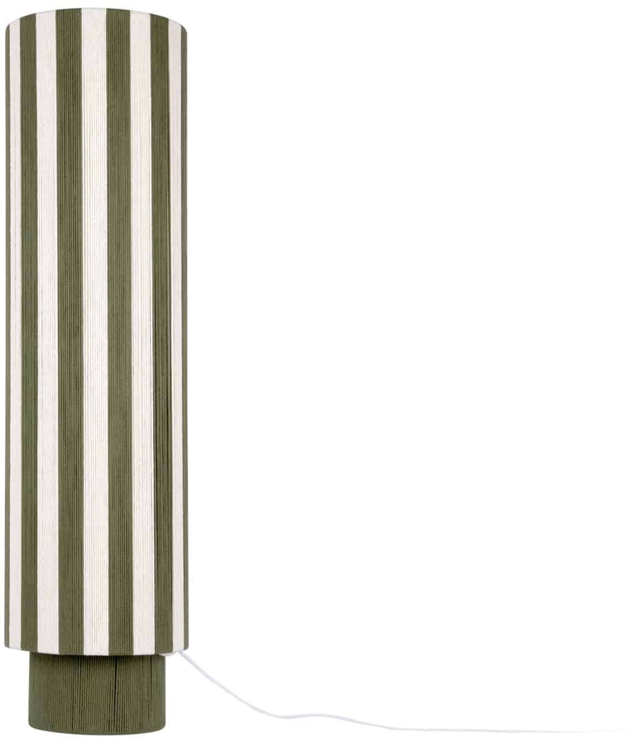 Leitmotiv Vloerlamp Vienna Stripes - Groen - 28x28x106cm - Scandinavisch - Staande lampen voor Woonkamer - Slaapkamer