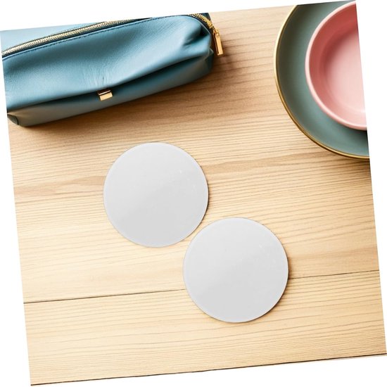 2 Stuks Stenen Massage-Accessoires Voor Massagestenen Massagestenen Voetmassagestenen Voetverzorgingsmassage-Tool Massagezoutrots Wit — afbeelding 5