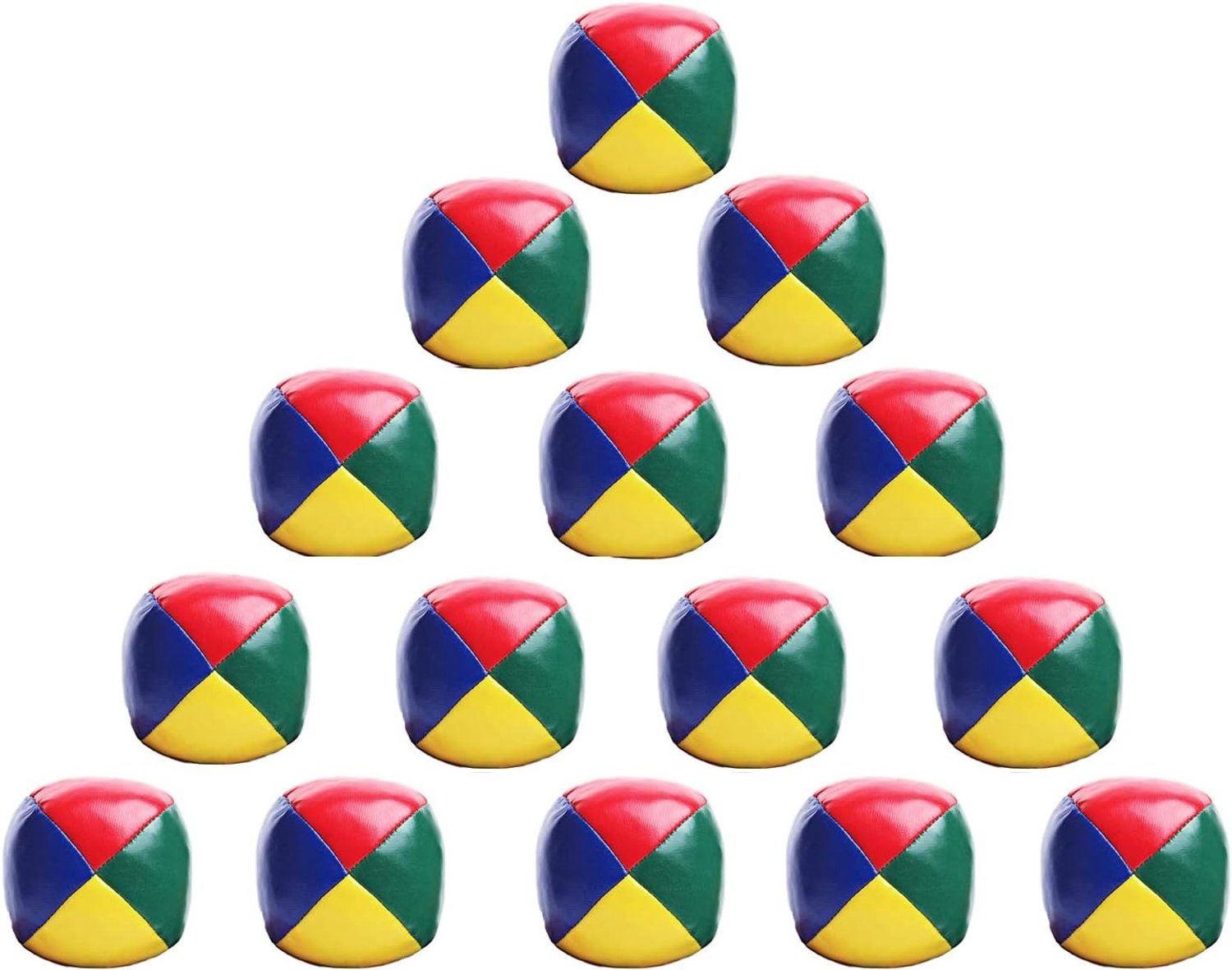 Jongleerballenset - Kleurrijk - Voor Kinderen en Volwassenen - Duurzaam en Lichtgewicht - Voor Beginners en Buitenspeelgoed