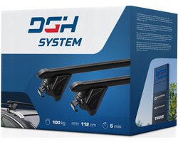 Dakdragers Staal DR 6.0 SUV 2021- | 100kg | 112cm | Zwart