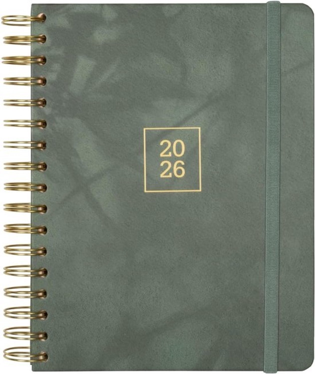 Planner 2026 - Agenda - jaarplanner - Voor het maken van een planning - Horizontaal weekoverzicht - 155 x 217 mm - Emma