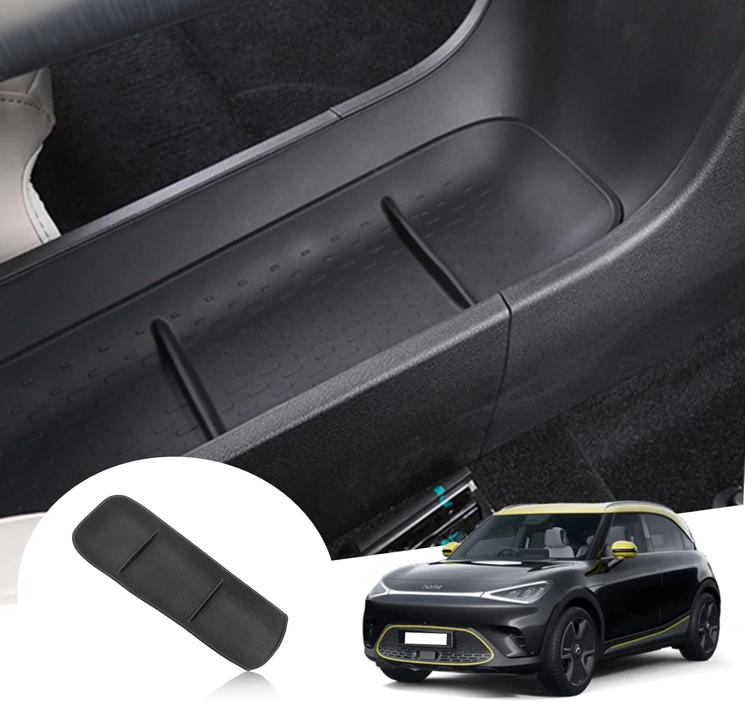 GAFAT Compatible with Smart #1 EV Electric 2023-2025 2026 Center Console, Storage Box, Organizer, Tray Shelves Under - ShopVlot