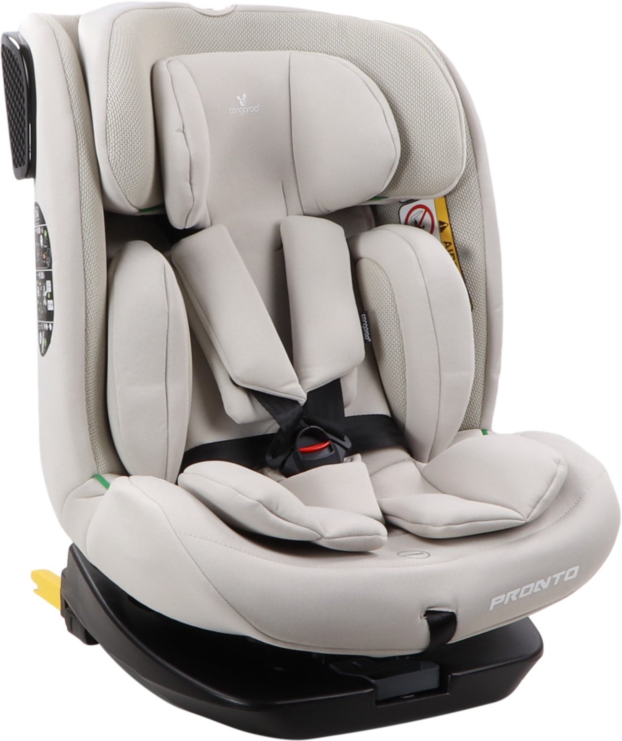 Cangaroo Pronto Vanilla Beige 40-150 cm 360° i-Size Autostoel