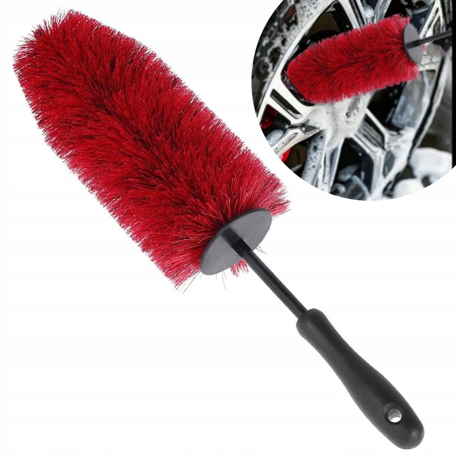 Silver King Falcon Velgenborstel 45cm - Zacht Haar voor Perfecte Reiniging