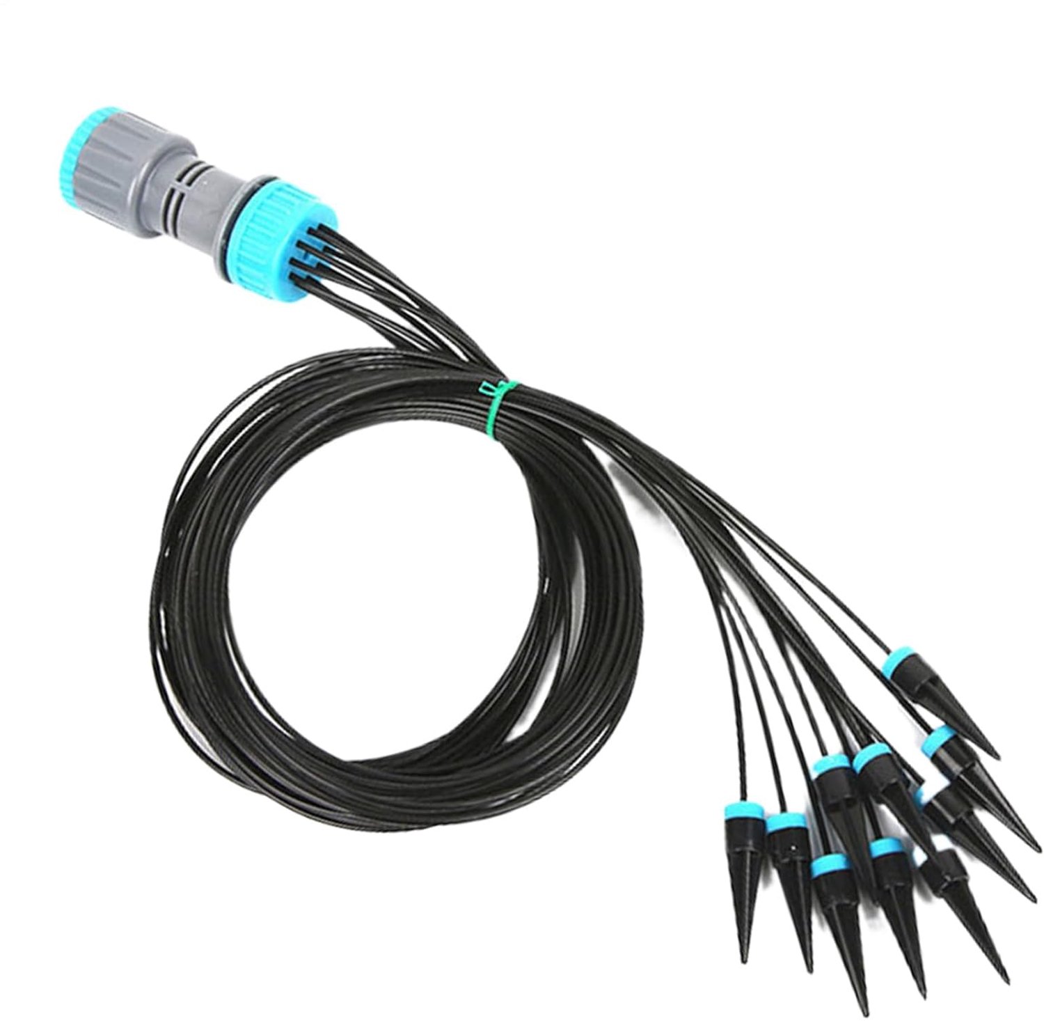 Irrigatieset met automatische snelverbinding, sprinklerset met spots voor de tuin, gazon buiten, terras, broeikas, landschapsbewatering voor potplanten