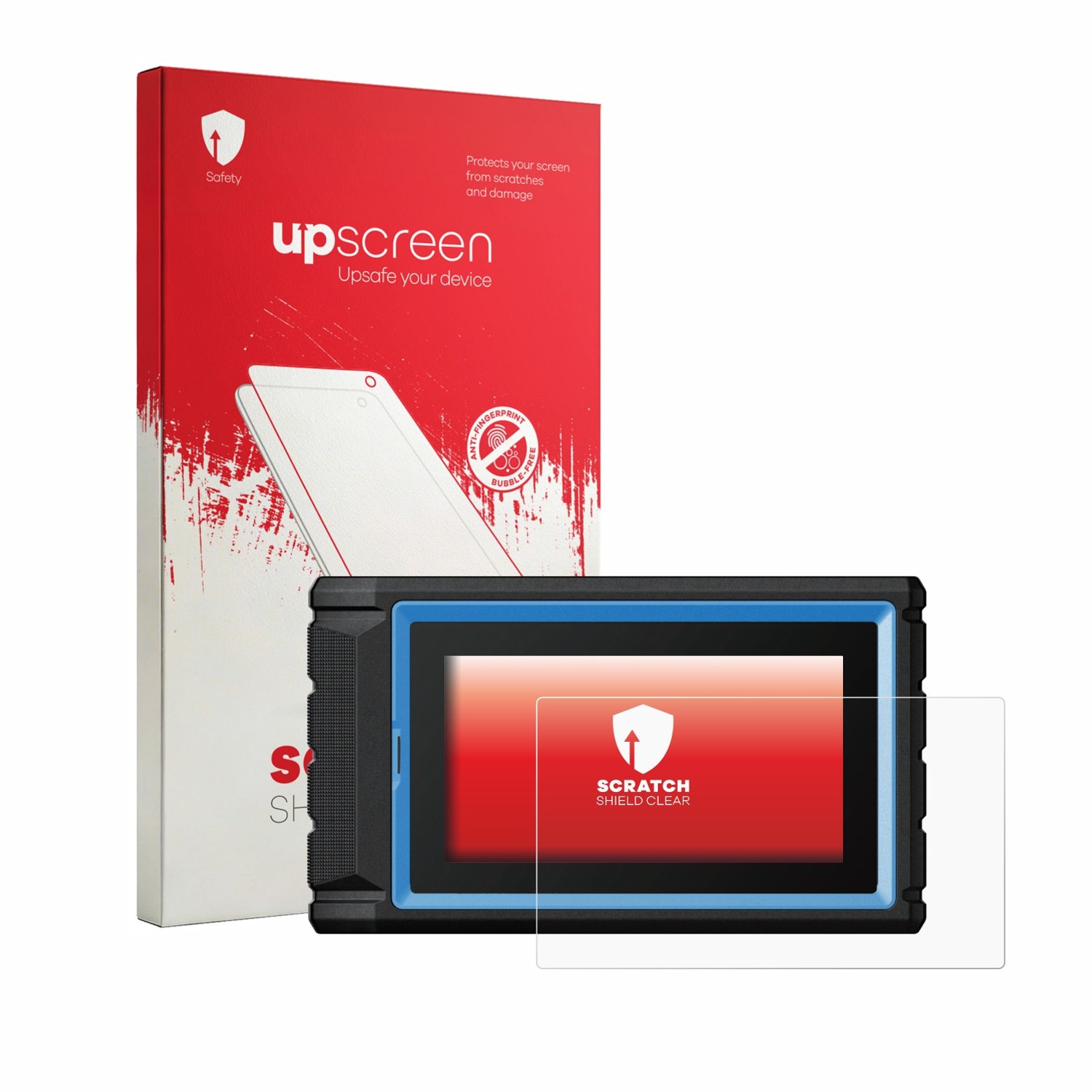 upscreen - Screenprotector voor Topdon VeriDiag X800 BT - Folie Beschermfolie transparant