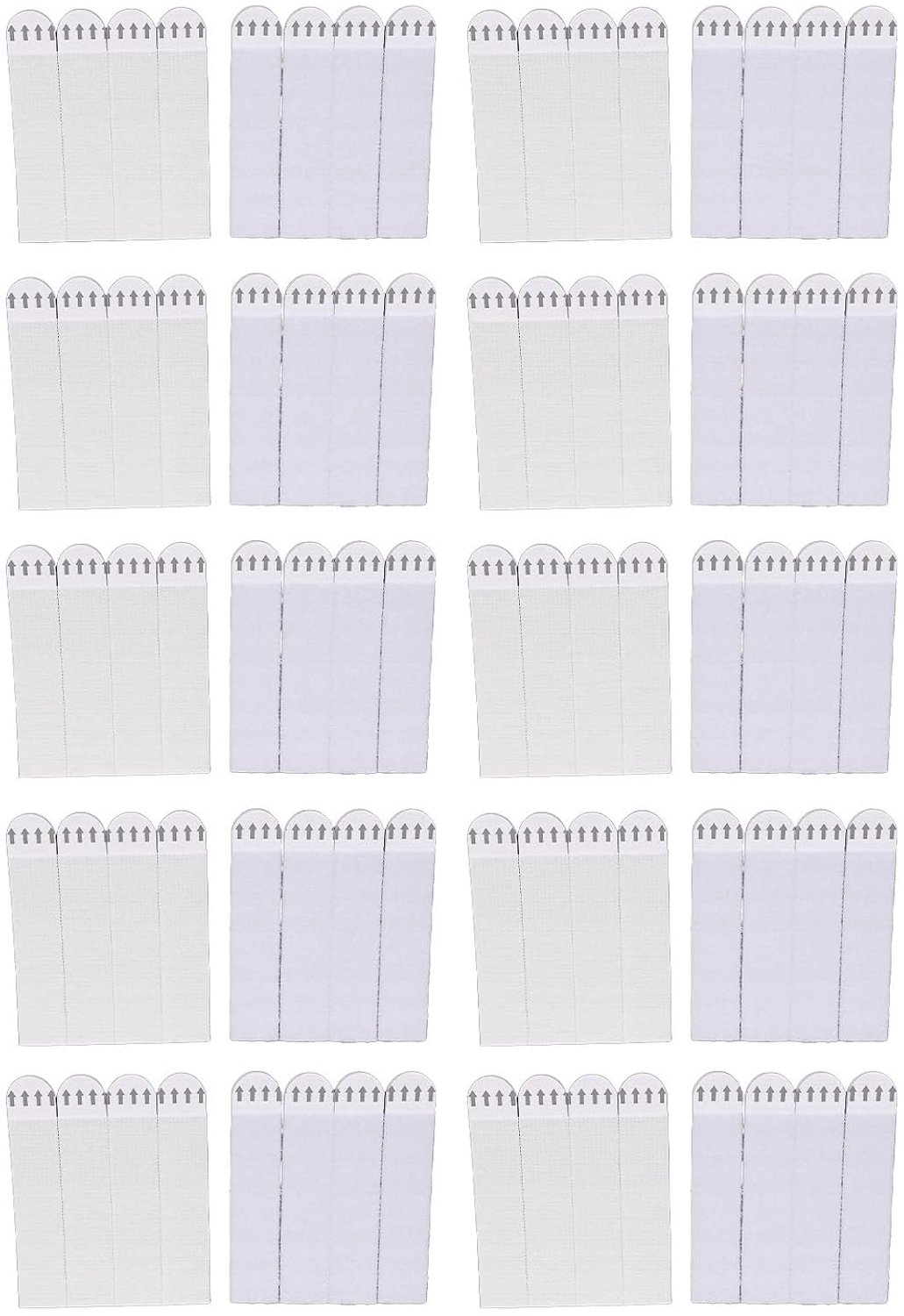 Srliya 10 Sets Fotolijst Montagestrips, Frame Ophangstrips Plakband, Zelfklevende Haken voor Foto's, Geen Schade Nagelmuur Foto Ophangstrips
