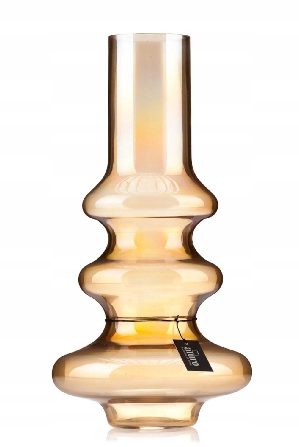 NIXIE Glazen Vaas Decoratief voor Bloemen - 40.5 cm Hoog