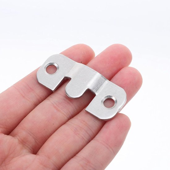 12 Stuks Roestvrijstalen Interlock Meubelclips voor Modulaire Bankverbindingen Stevige Schuifklemmen voor Sectiebanken Snelle Betrouwbare Bevestiging van Meubelstukken — afbeelding 3