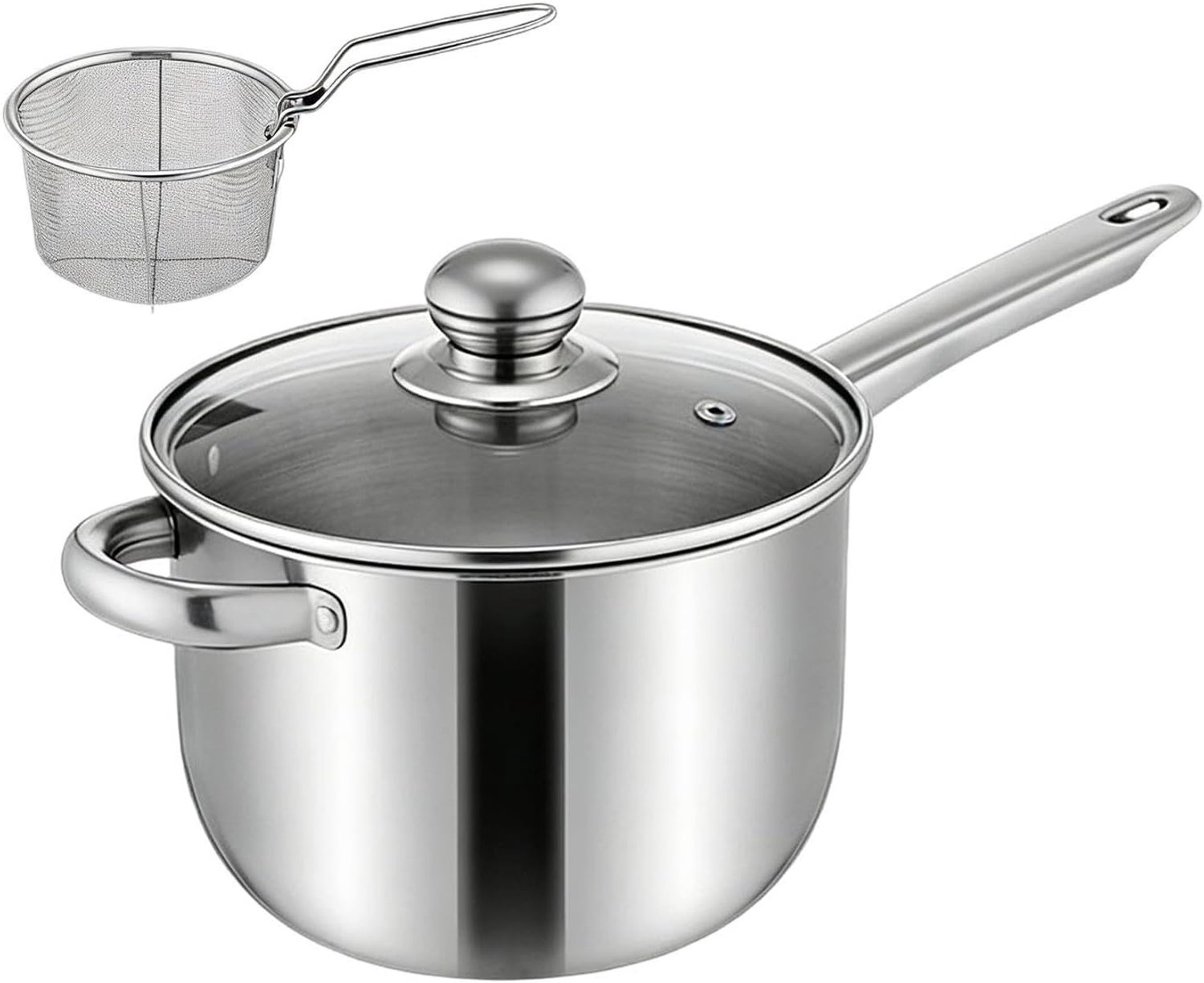 Countertop friteuse RVS Pot
