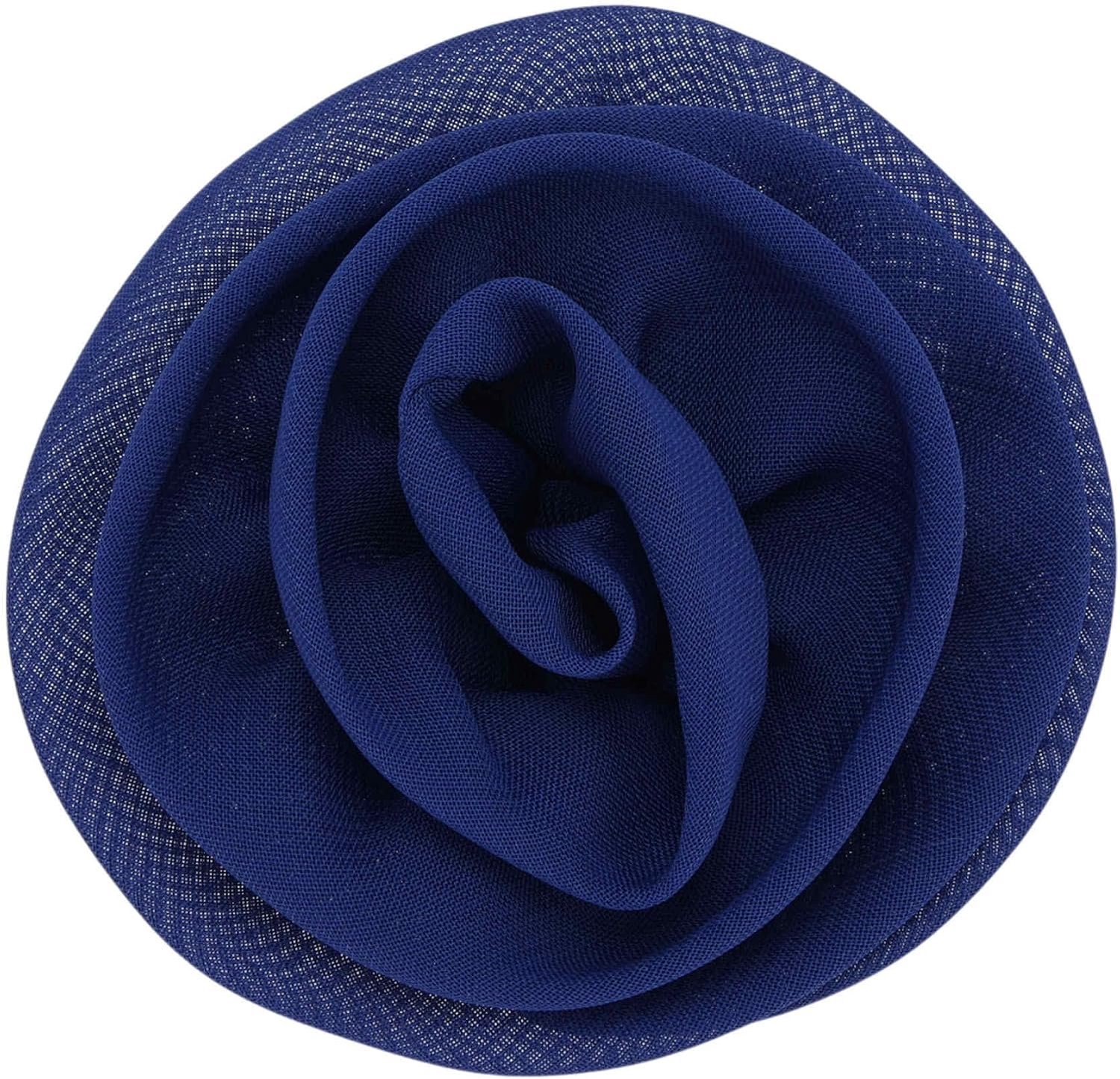 Bloemenbroches voor dames, roze, elegant, voor kleding, jurk, hemd, stropdas en hoed, decoratieve accessoires, blauw, 1 stuk