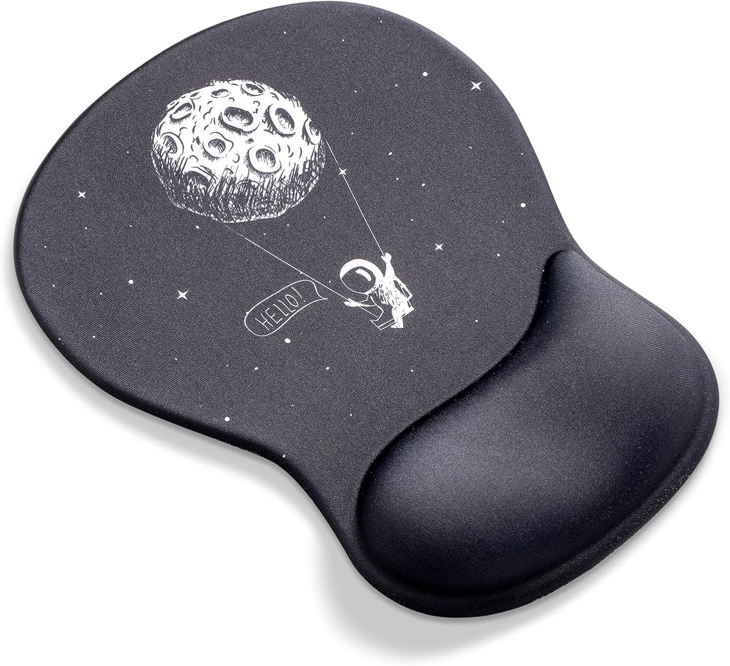 Ergonomische Muismat met Palmsteun en Motief voor Comfortabel Werken en Spelen