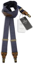 Sir Redman - Bretels - WORK bretels denim blauw - denimblauw