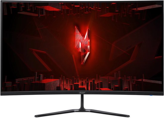 Acer Nitro ED0, Gaming Monitor, 31.5" Curved, WQHD, 180Hz, 1ms Response Time, FreeSync