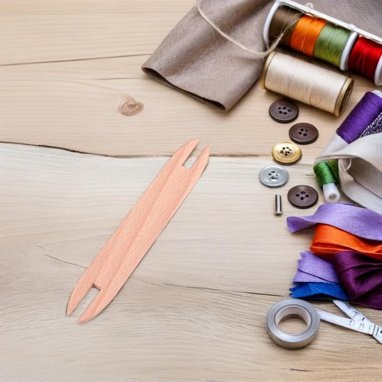4 Stuks Diy-weefgereedschap Diy-knutselgereedschap Beige — afbeelding 4
