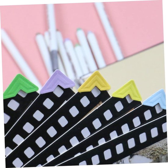 8 Stuks Hoekstickers Accessoires Fotokleefstof Zelfklevende Afbeeldingshoeken Plakboek Fotoalbum Foto Hoeken Album Foto Fotoalbumstickers Foto Hoek Sticker Fotohoeken Zelfklevend — afbeelding 4