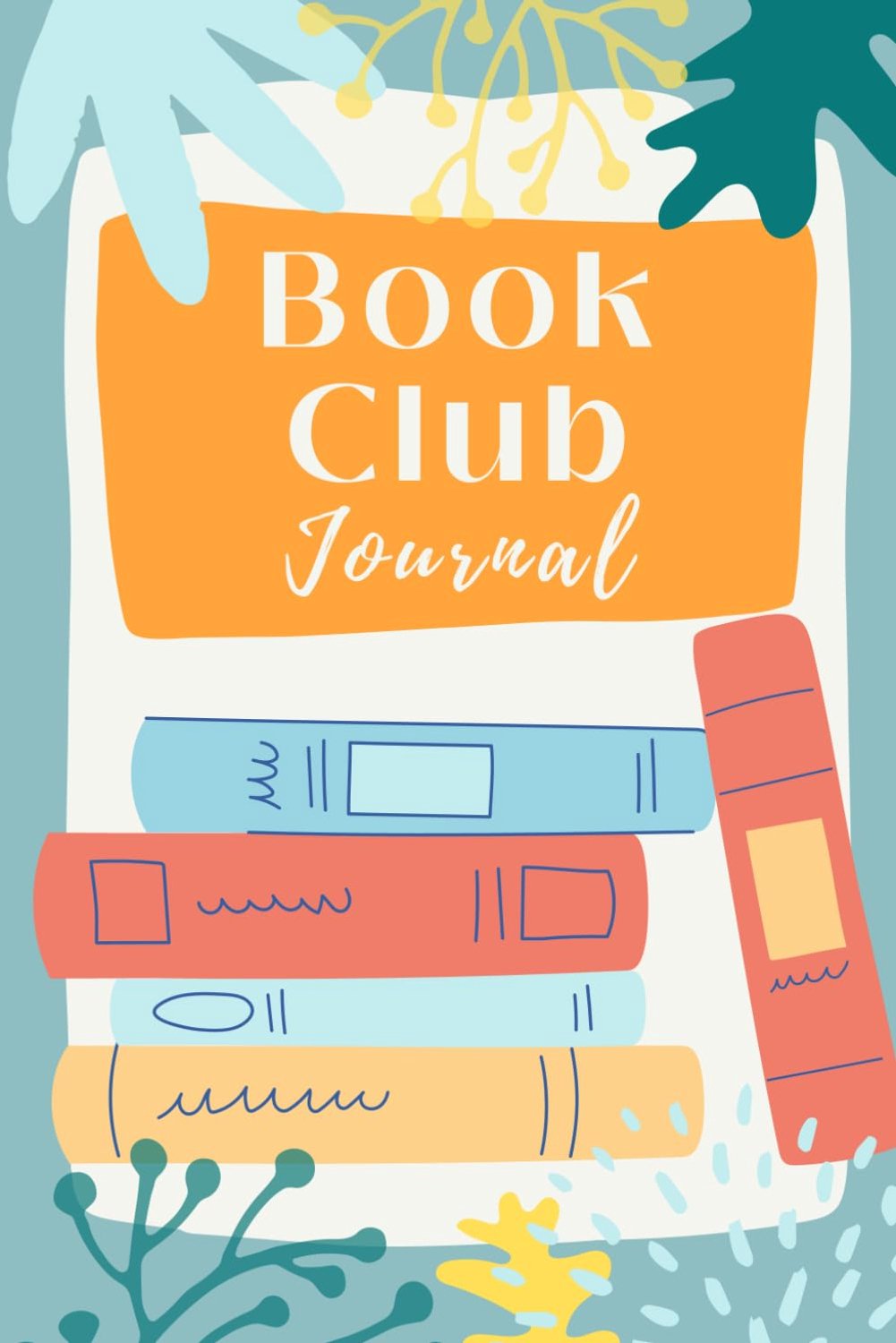 Book Club Journal: A guided reading journal and book tracker with writing prompts for book club members and book - ShopVlot