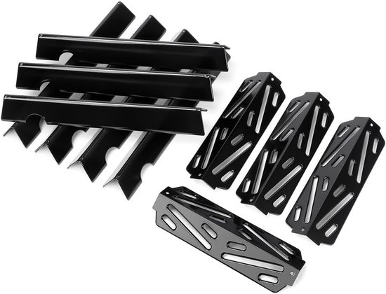 Flavorizer Bars en Hitteschild voor Weber Genesis II/LX 400 Gasbarbecue