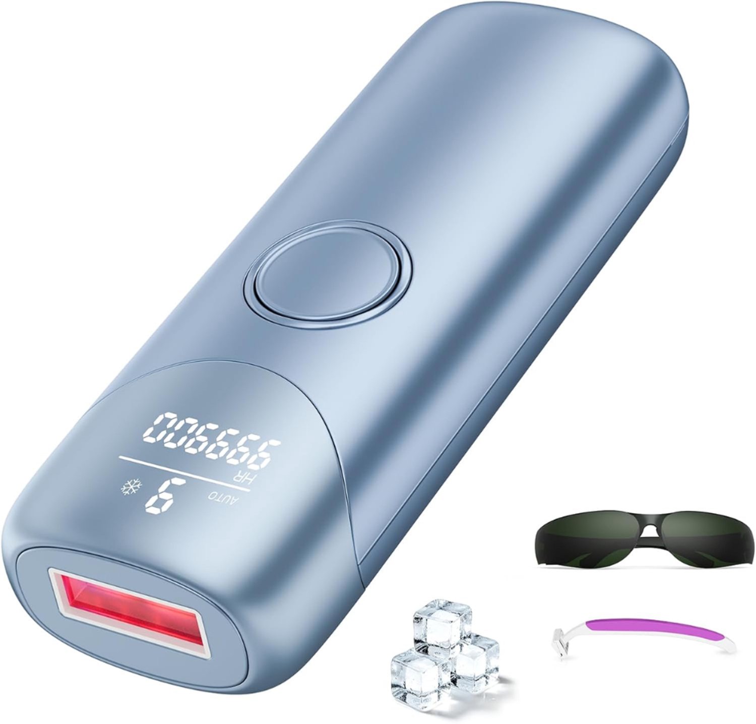 VH Supplies®Laser Ontharingsapparaat - Ontharing Apparaat voor Dames & Heren - Epileerapparaat & Ontharingsapparaten - Blauw